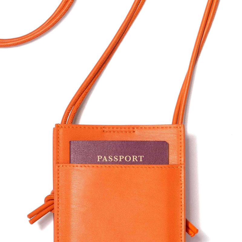 APPLE-LEATHER CROSSBODY HANDBAG