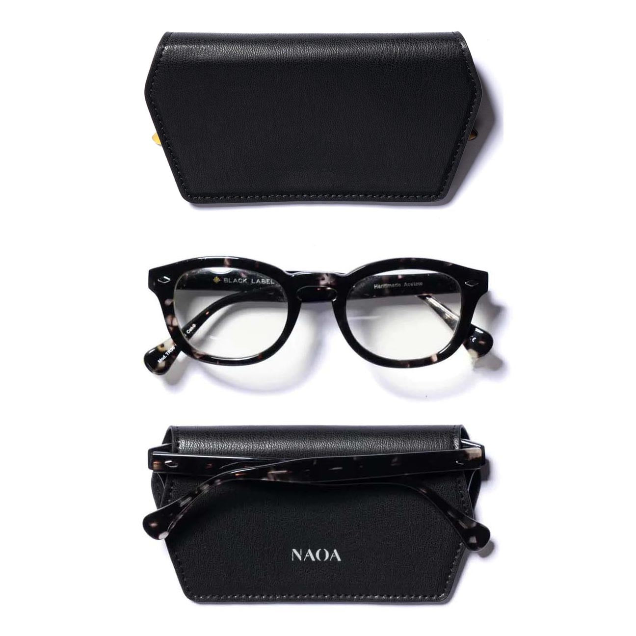 TEHA’ AMANA Glasses case soft L 2 PACK APPLE-LEATHER SLIM GLASSES CASE
