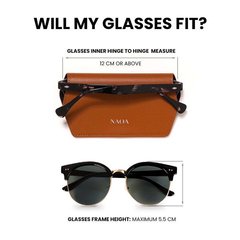 APPLE-LEATHER GLASSES CARE SET