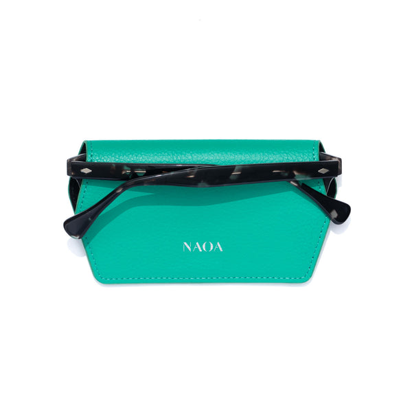 APPLE-LEATHER SLIM GLASSES CASE
