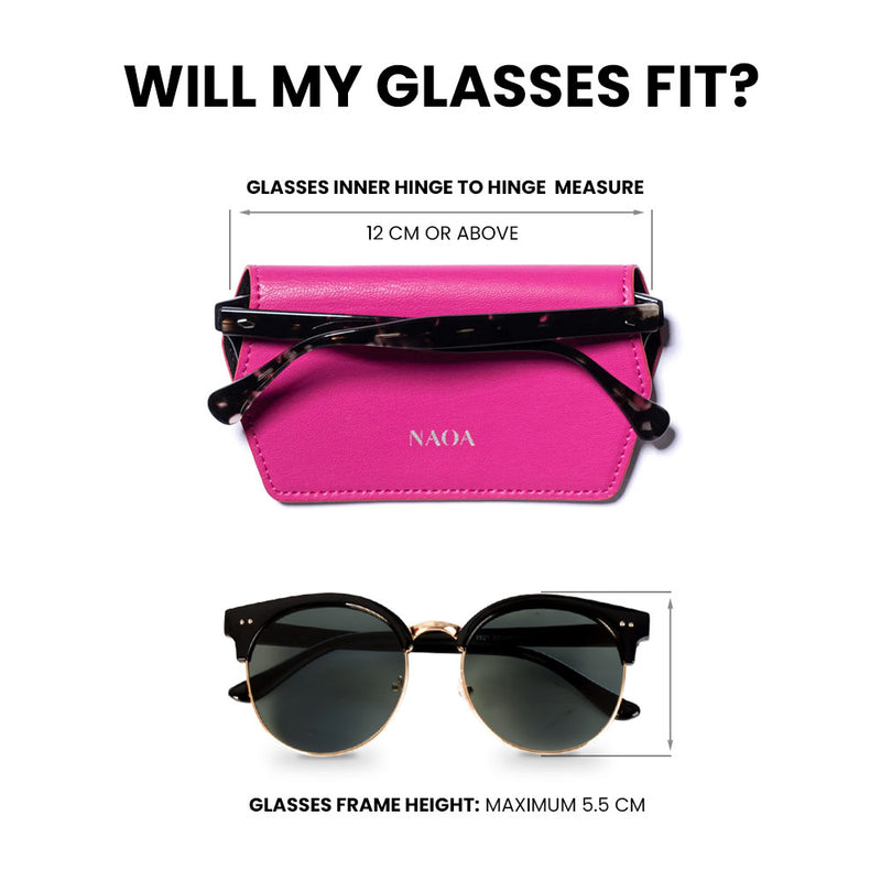 APPLE-LEATHER GLASSES CARE SET