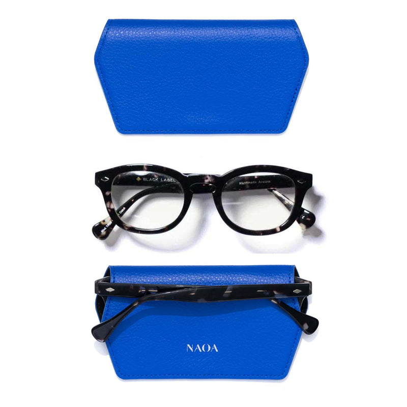 2 PACK APPLE-LEATHER SLIM GLASSES CASE