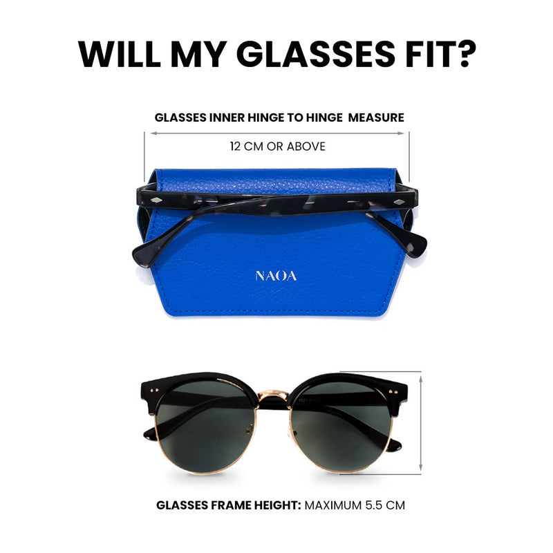 FAMILY 5 PACK APPLE-LEATHER SLIM GLASSES CASE