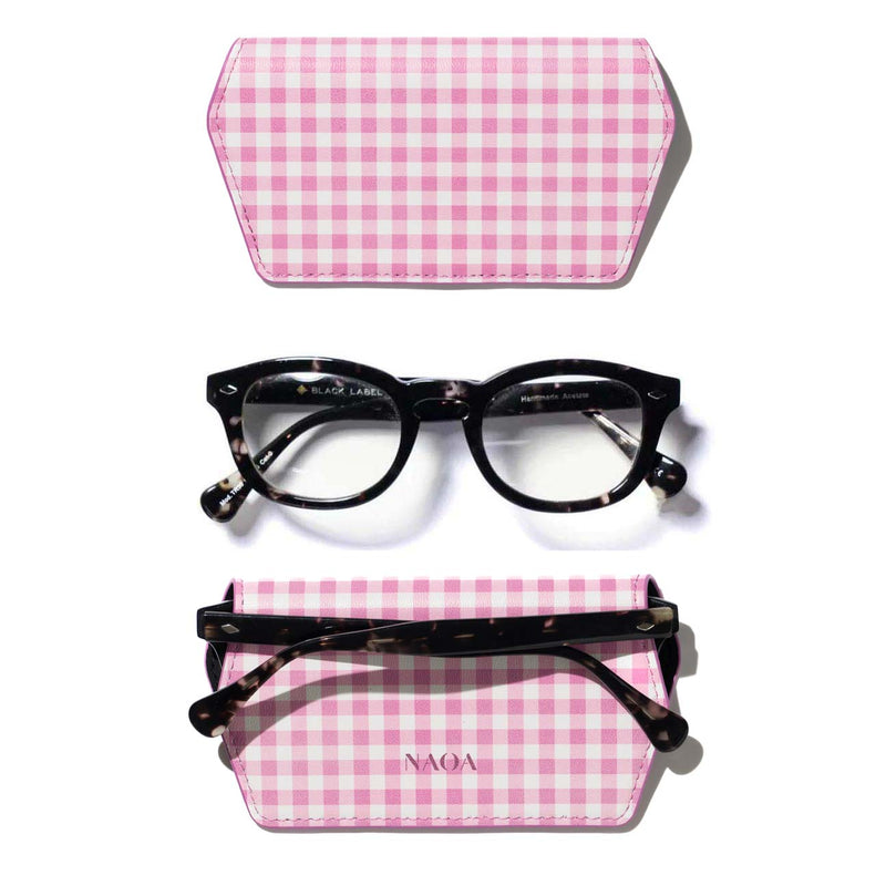 2 PACK APPLE-LEATHER SLIM GLASSES CASE