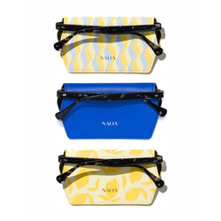 3 PACK APPLE-LEATHER SLIM GLASSES CASE